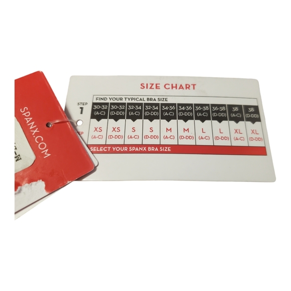 Spanx SheerFlex Fit-to-You Bra Adjustable Very Black Medium D/DDD NWT - Picture 10 of 11